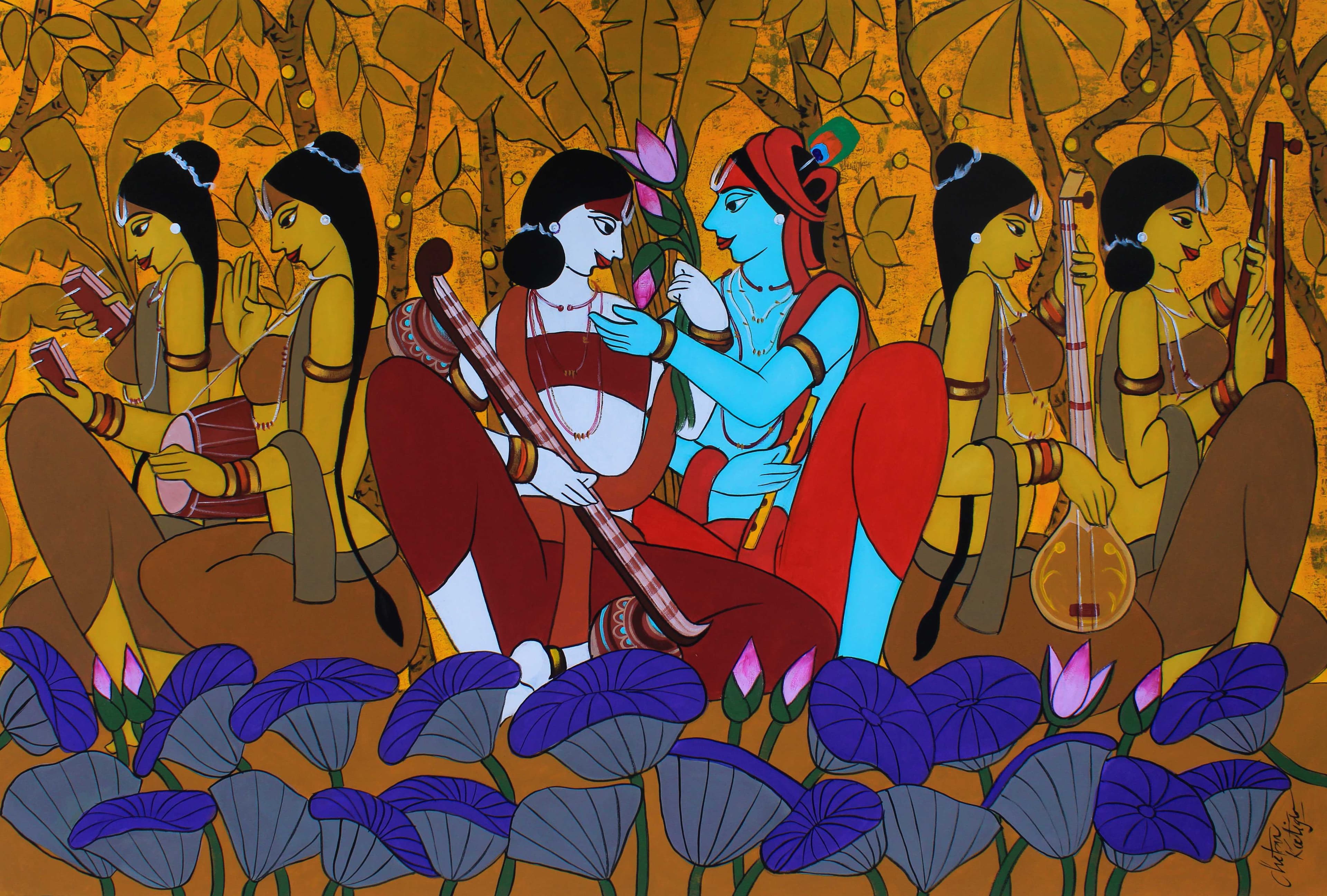 Spiritual Love( Radha Krishna)